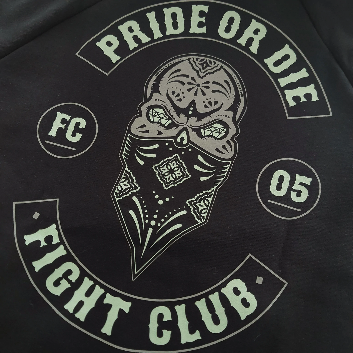 Pride Or Die Fc Mayans V.2 Sudadera con Capucha - Negro