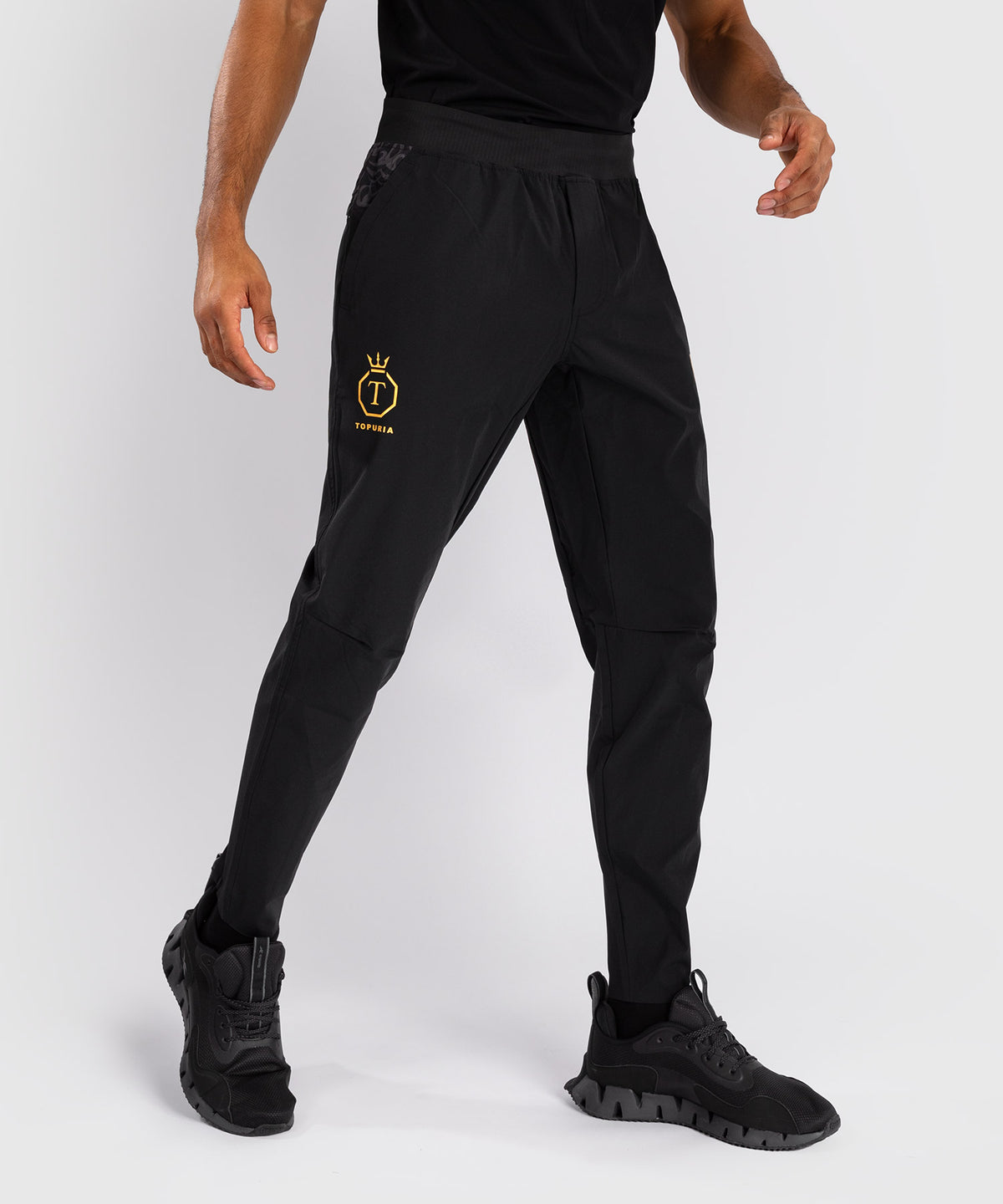 Venum x Topuria Unmatched Edition Jogginghose - Schwarz/Gold