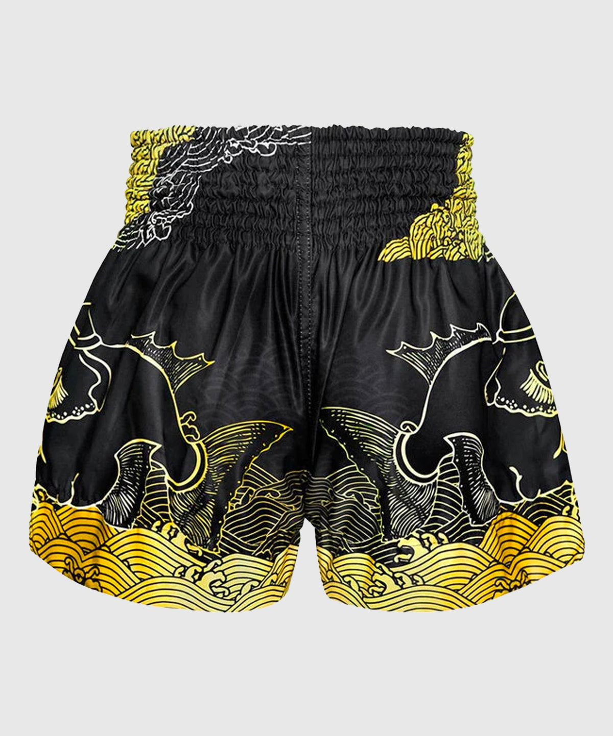 Short de Muay Thai Tuff Waree Kunchorn - Noir