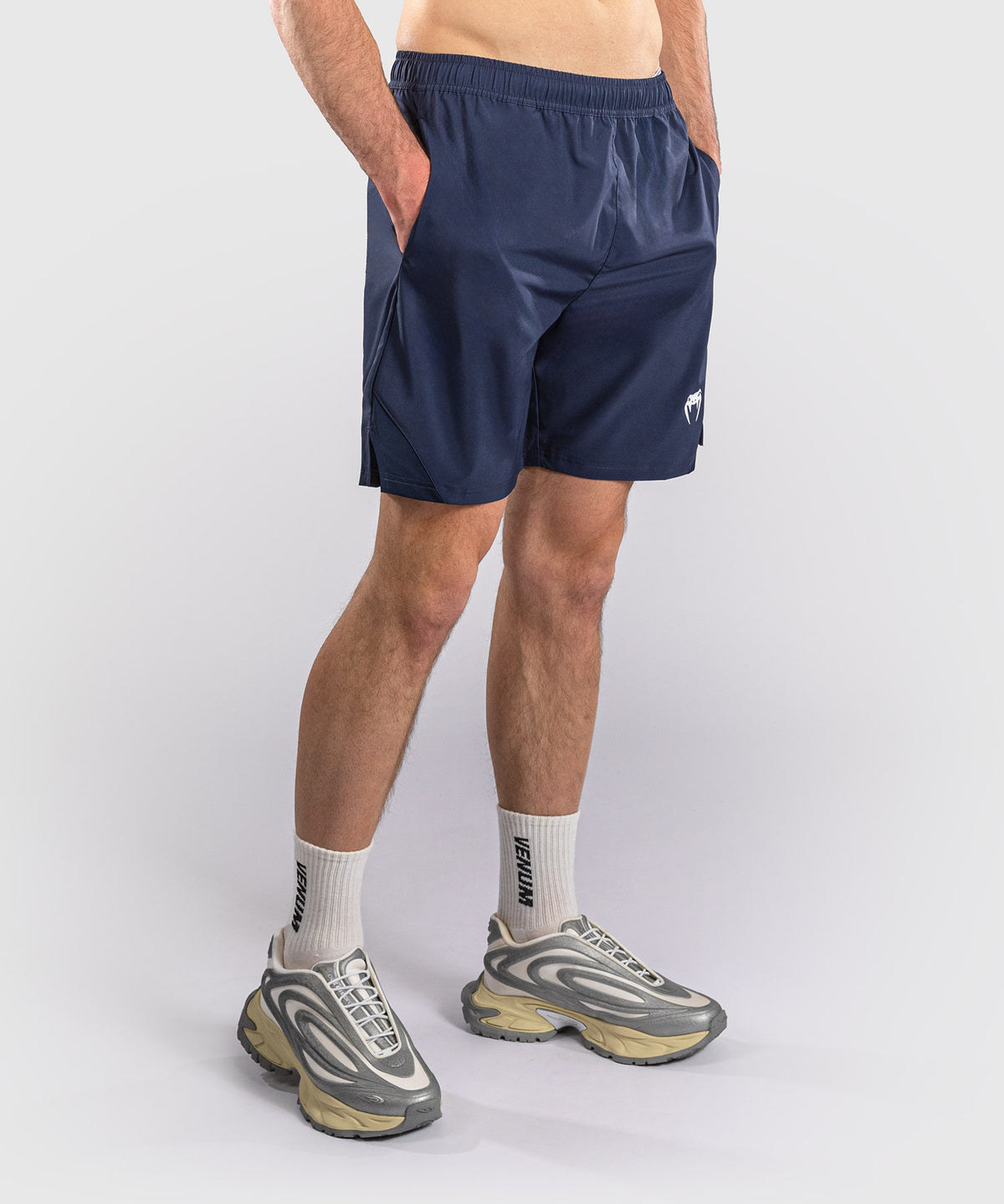 Venum Contender Shorts da allenamento - Blu navy/Bianco