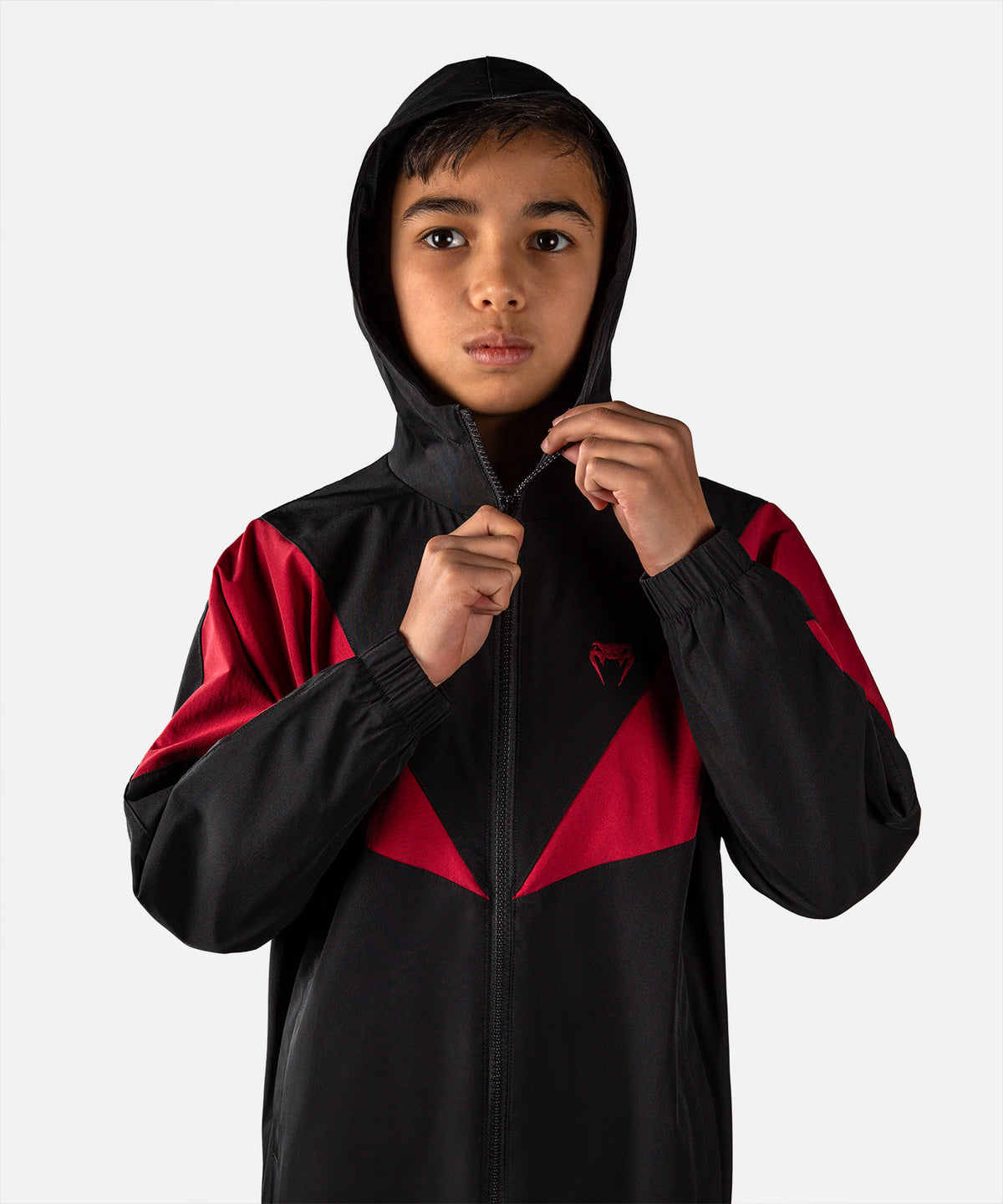 Venum Vectra Giacca da Tuta per Bambini - Nero/Rosso