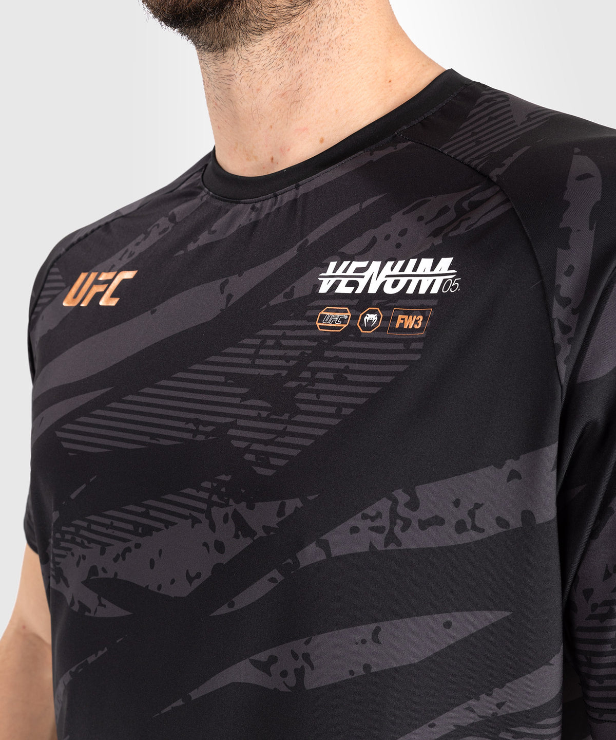 T-Shirt Dry-Tech pour Hommes UFC Adrenaline by Venum Fight Week - Urban Camo