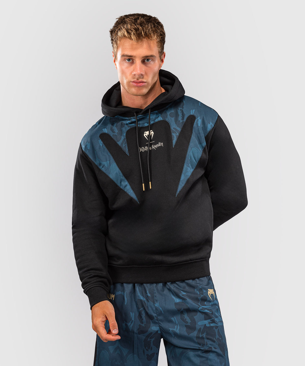 Sweat à capuche Fushiguro Jujutsu Kaisen x Venum – Vert Océan