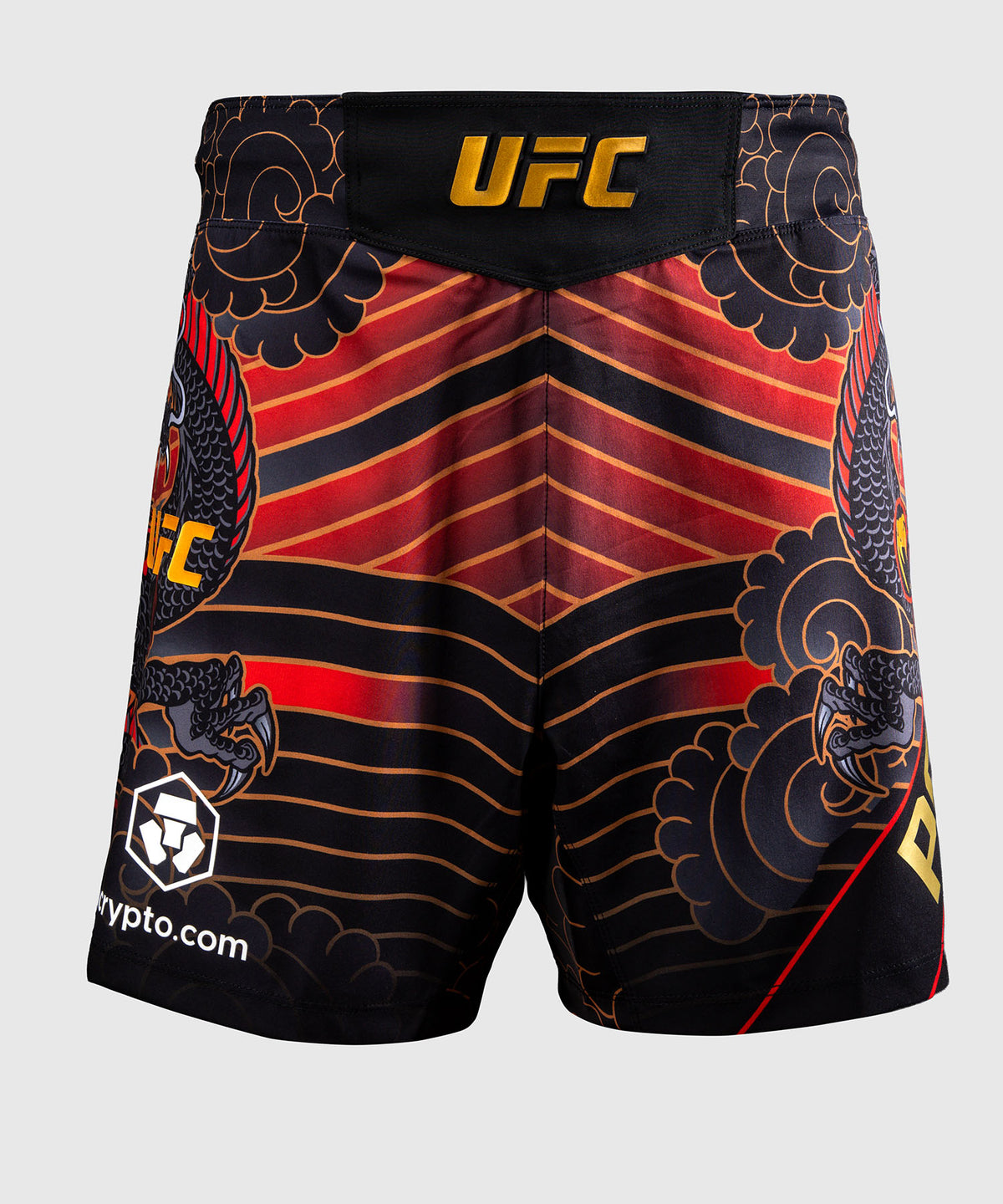 Men’s UFC Unrivaled by Venum Red Alexandre Pantoja Short fit Fight short