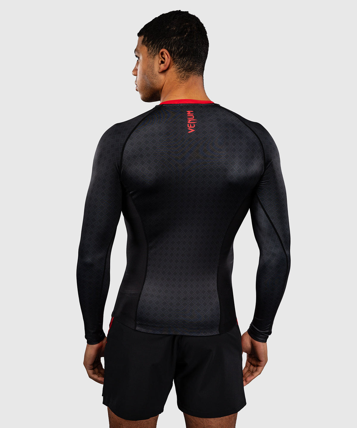 Venum x Roger Gracie Signature Rashguard Manga Larga - Negro/Rojo