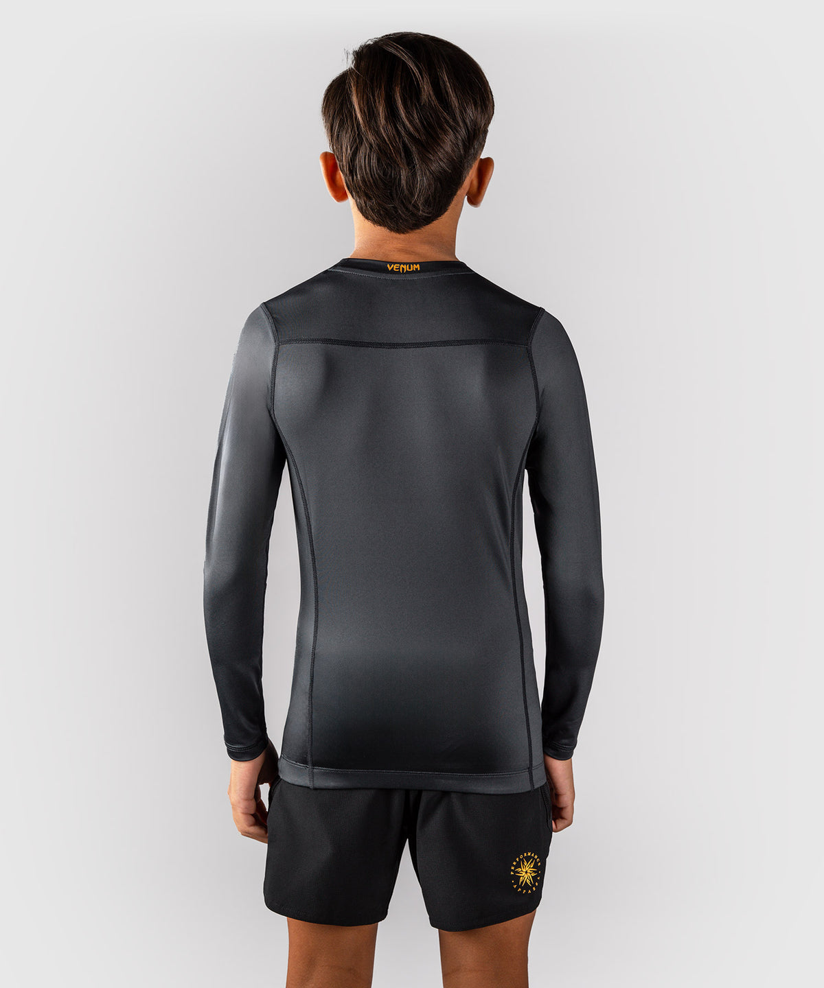 Rashguard manches longues pour Enfant Venum Attack - Noir/Or