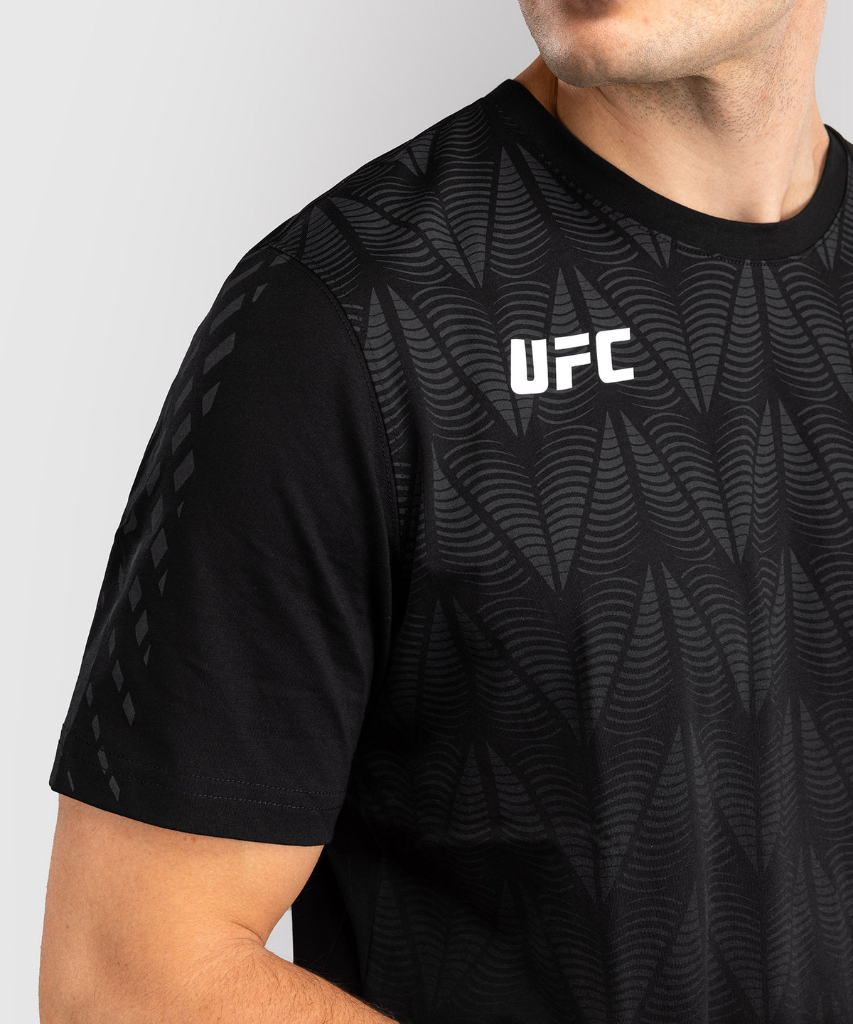 UFC Zenith by Venum Replica Camiseta Hombre - Negro