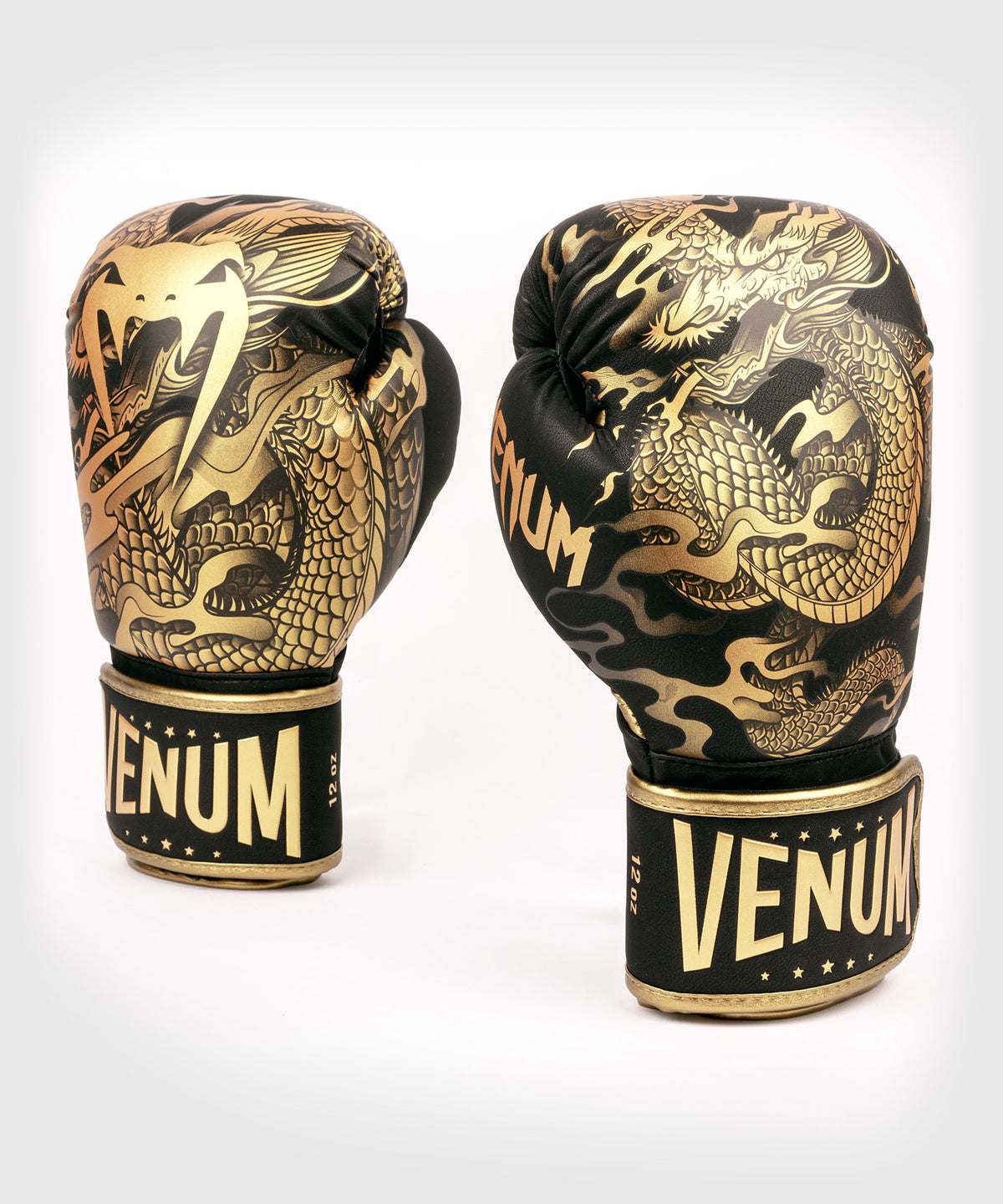 Venum Impact Dragon's Flight Guantes de boxeo - Negro/Bronce