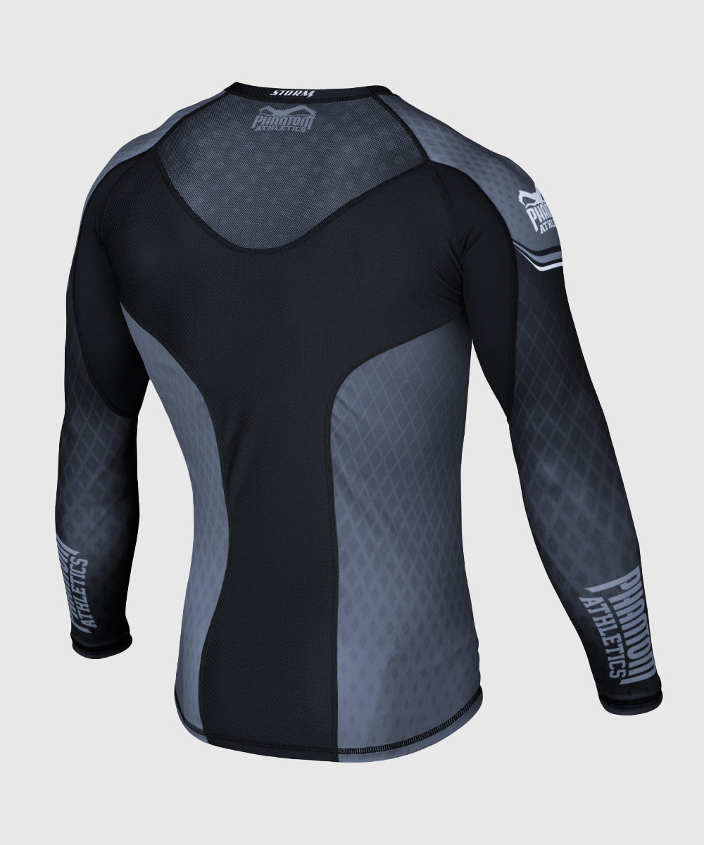 Phantom Athletics Storm Nitro Long Sleeve Rashguard - Black