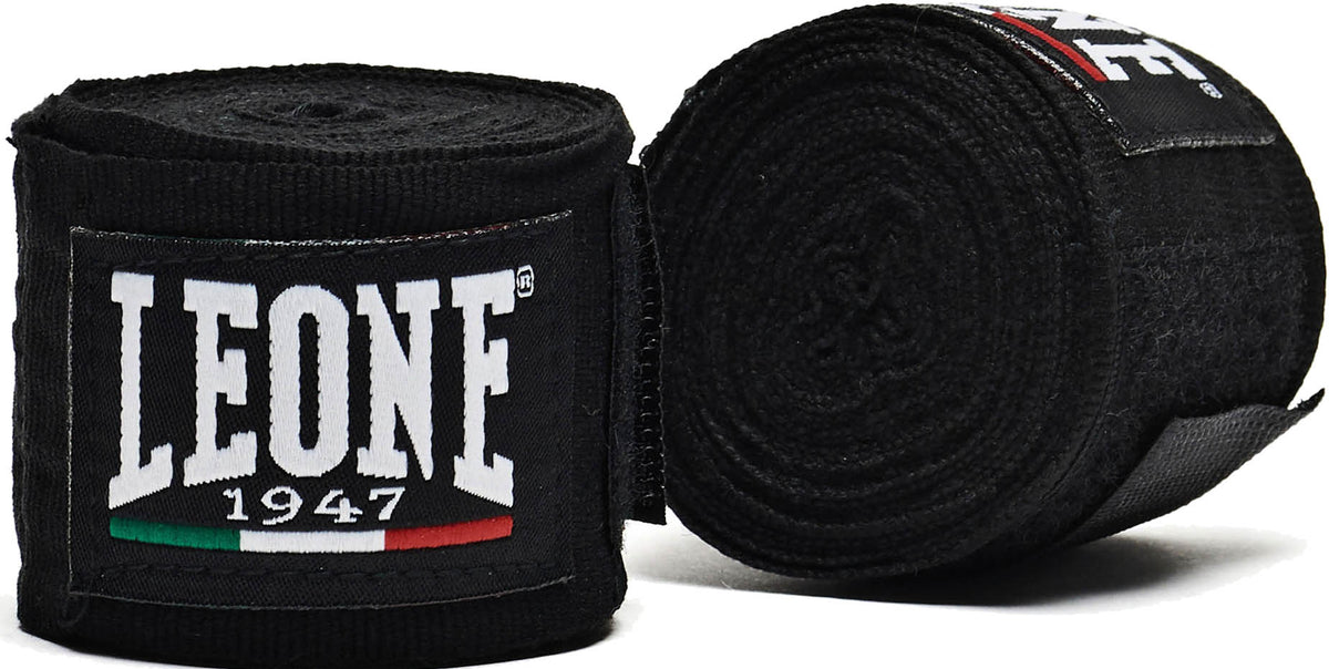 Leone Texture Fasce da Boxe 4,5m - Nero