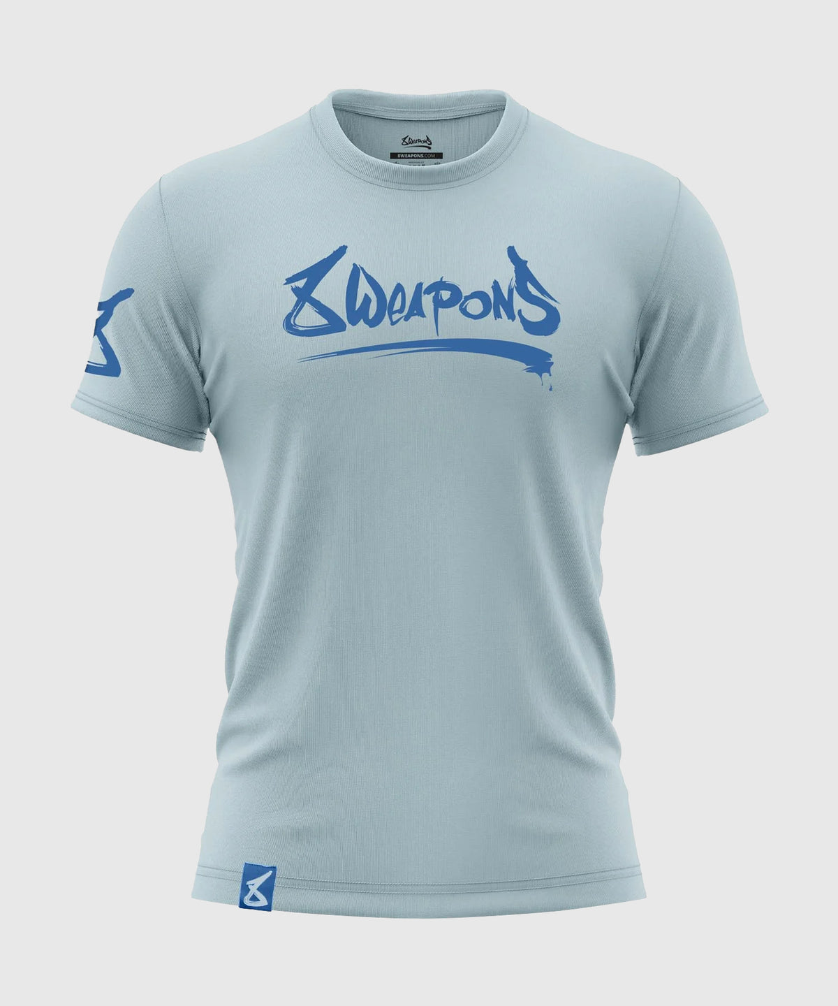T-shirt 8 Weapons Unlimited - Bleu ClAir