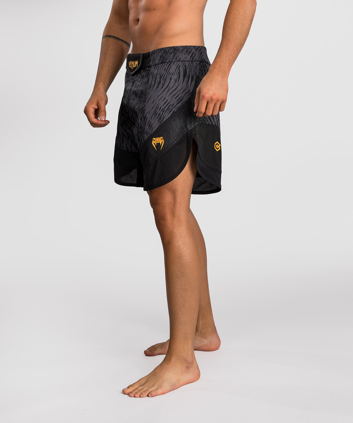 Venum x Chimaev Fightshorts - Schwarz/Grau