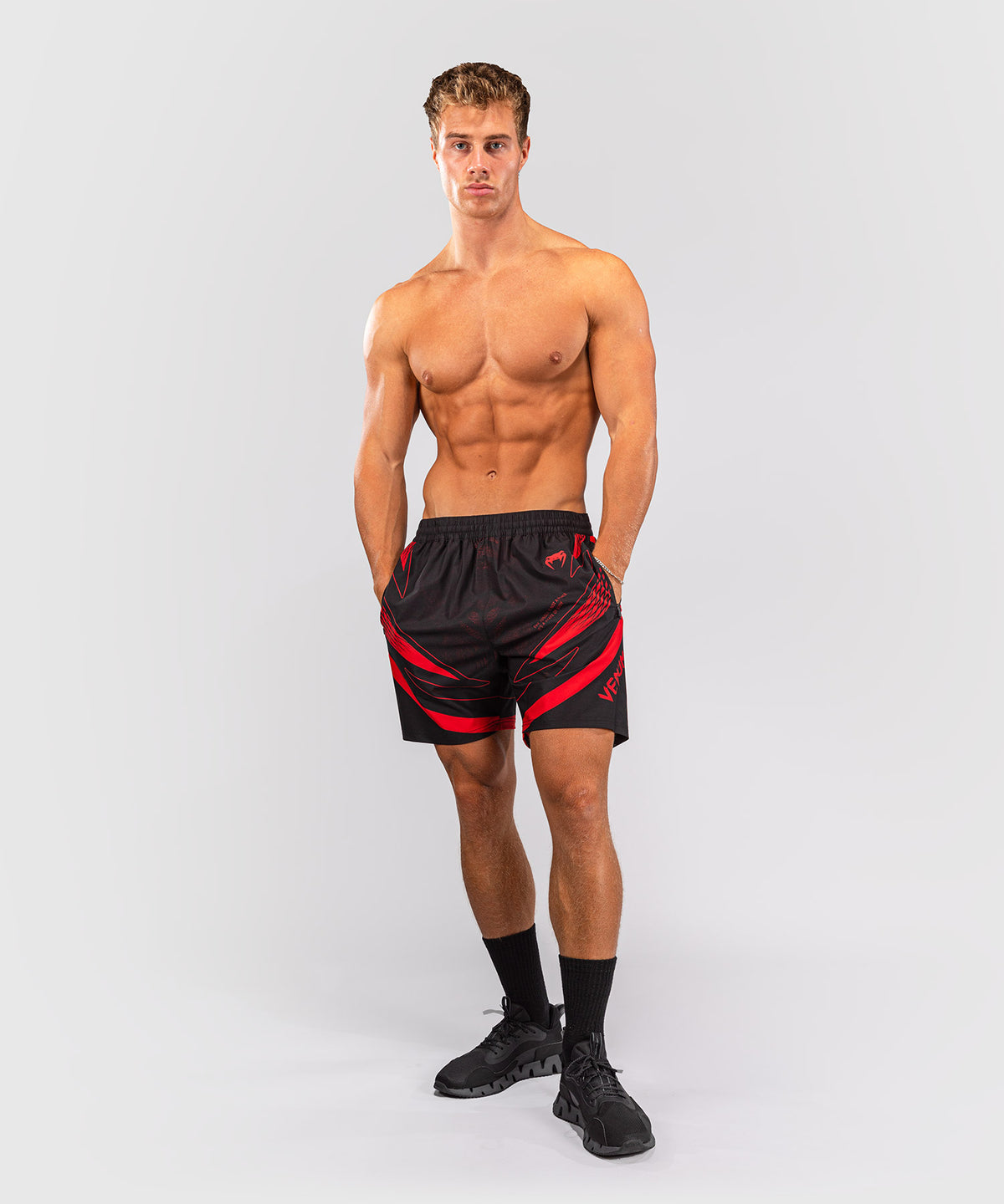 Venum Amazonia Reborn Training Shorts - Black/Red
