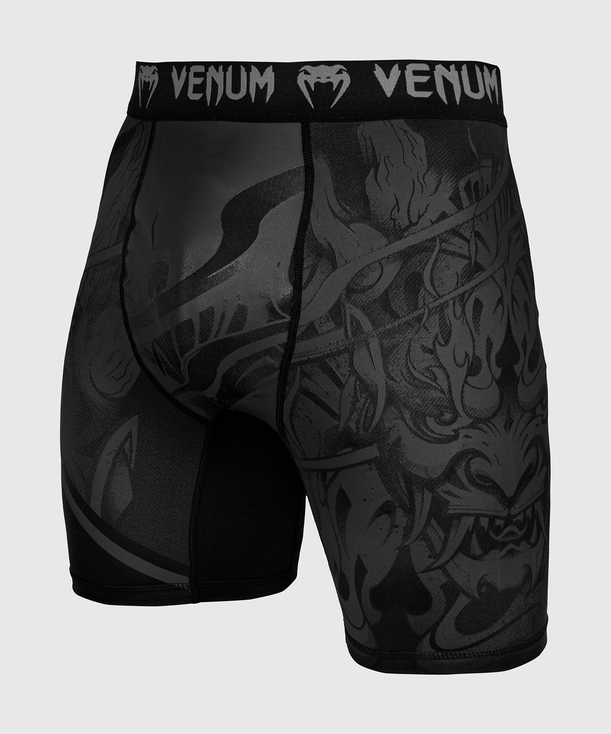Pantaloncino da vale tudo Venum Devil - Neri/Neri