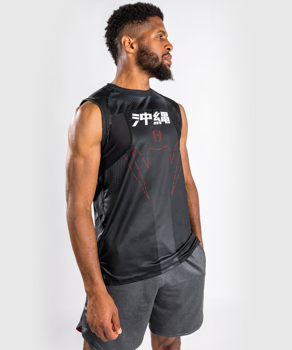 Débardeur Dry Tech Venum Okinawa 3.0 - Noir/Rouge