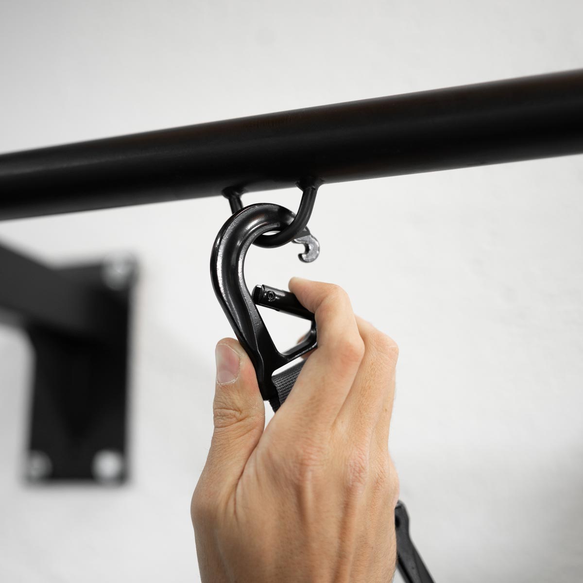 Phantom Athletics Barra de Dominadas de Pared - Negro