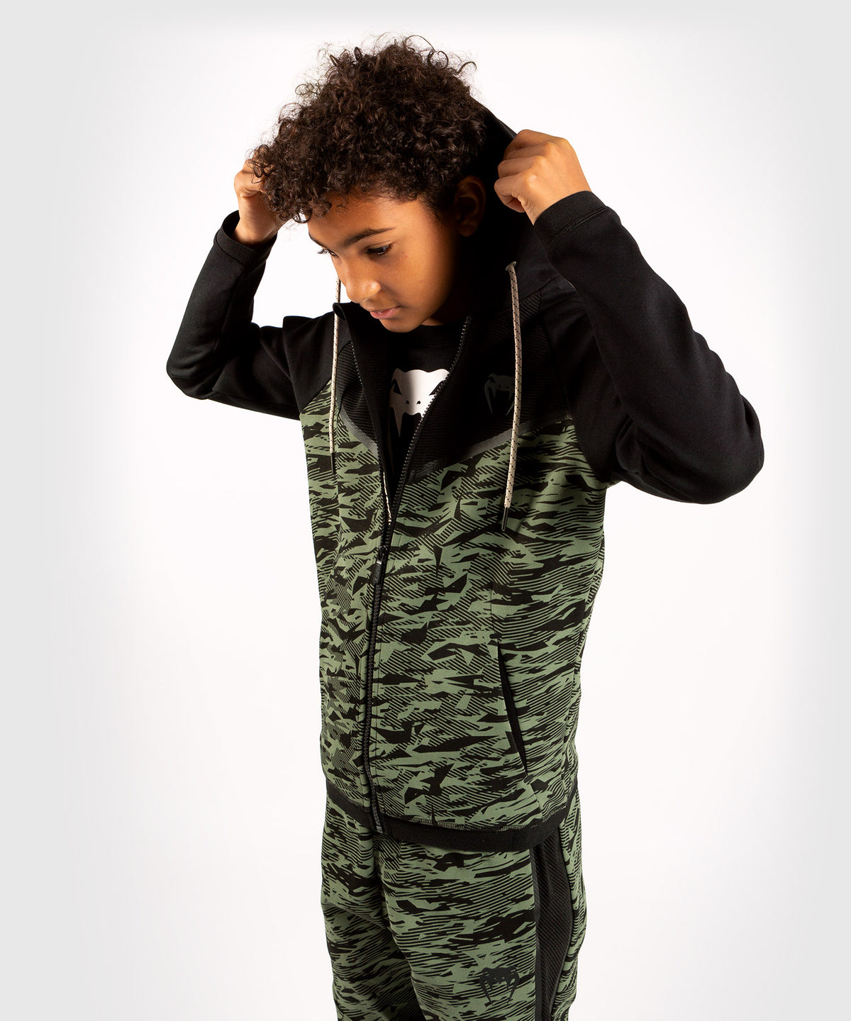 Childrens Sweatshirt Venum Laser Evo 2.0 - Forest Camo