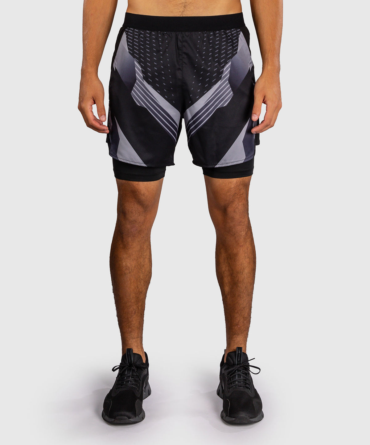 Short d’Entraînement Venum No-Gi 6.0 - Noir/Blanc
