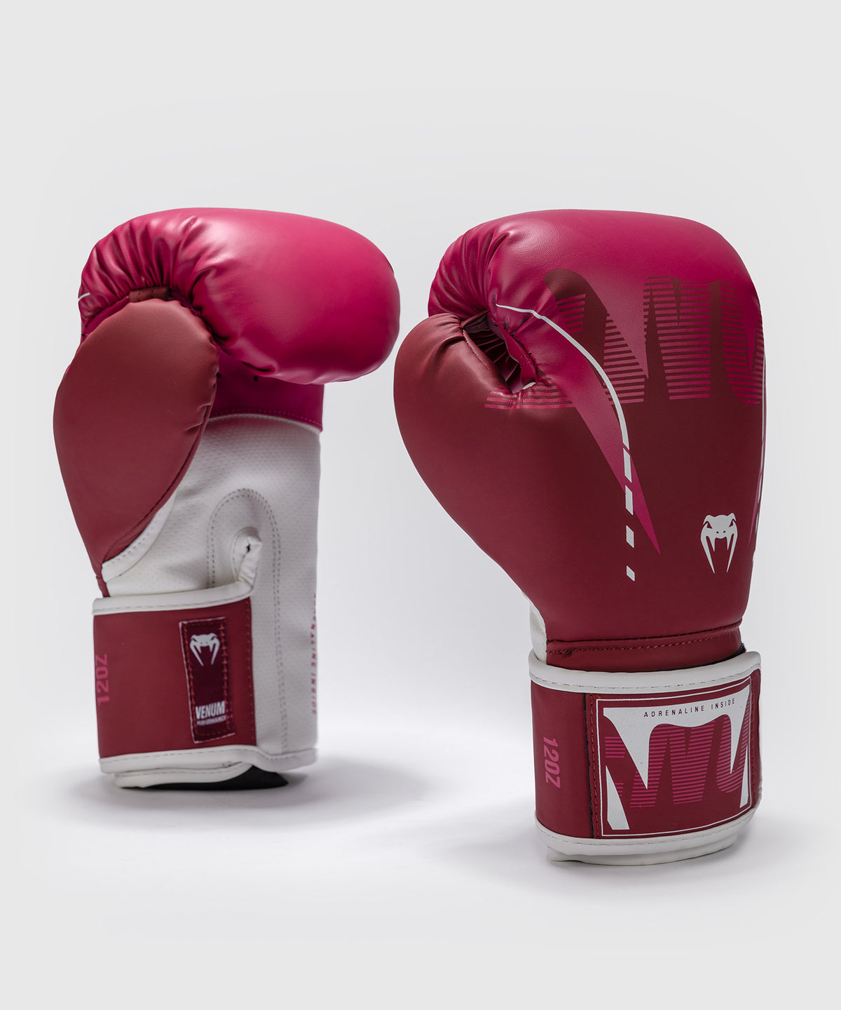 Venum Impact Adrenaline Guantoni da Boxe – Borgogna/Rosa