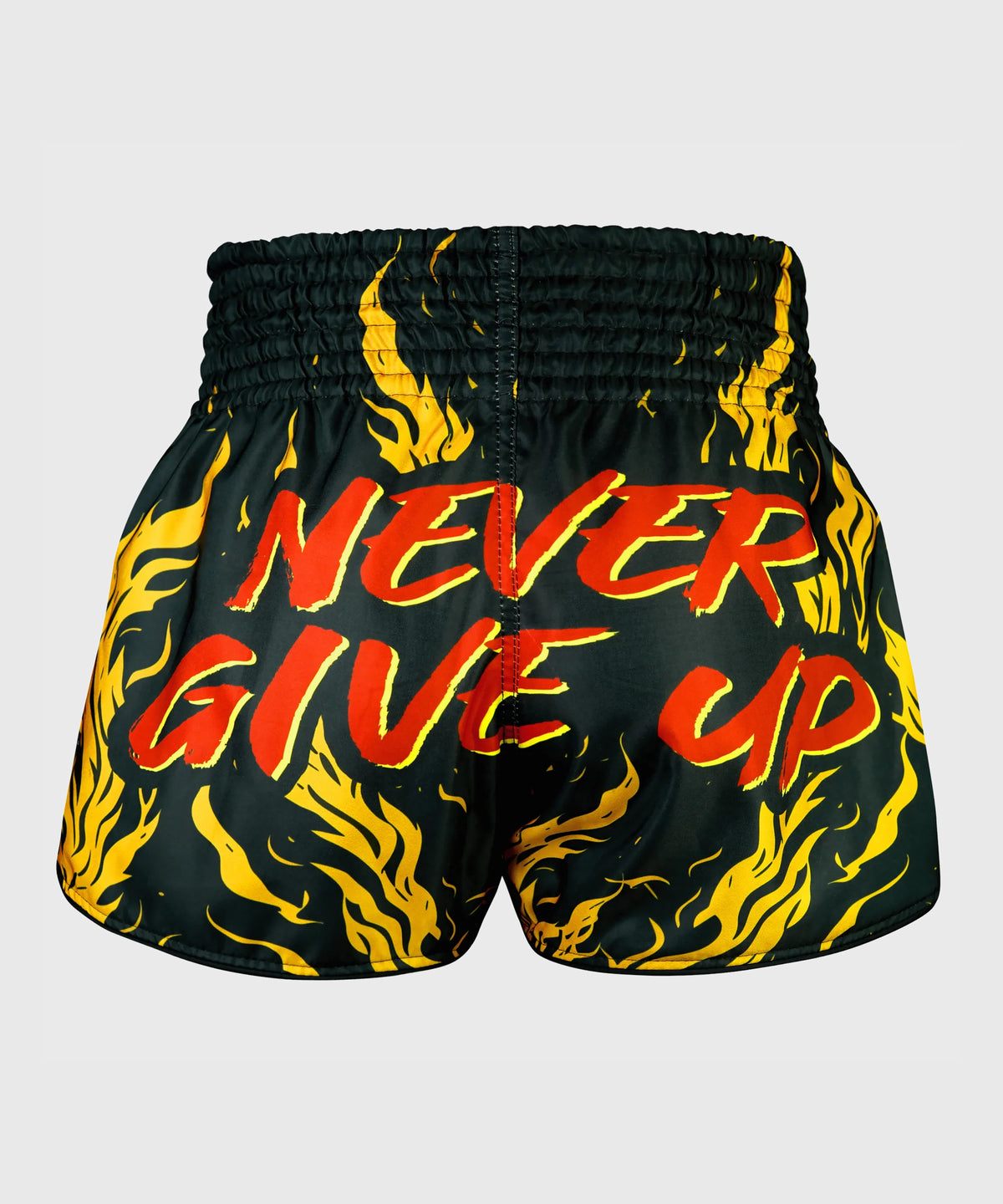 Tuff Retro Style The Gigantic Beast Muay Thai Shorts - Black