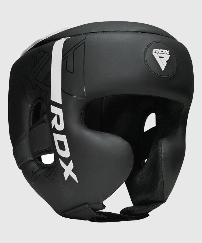 RDX F6 Kara Casco da Boxe - Nero/Bianco