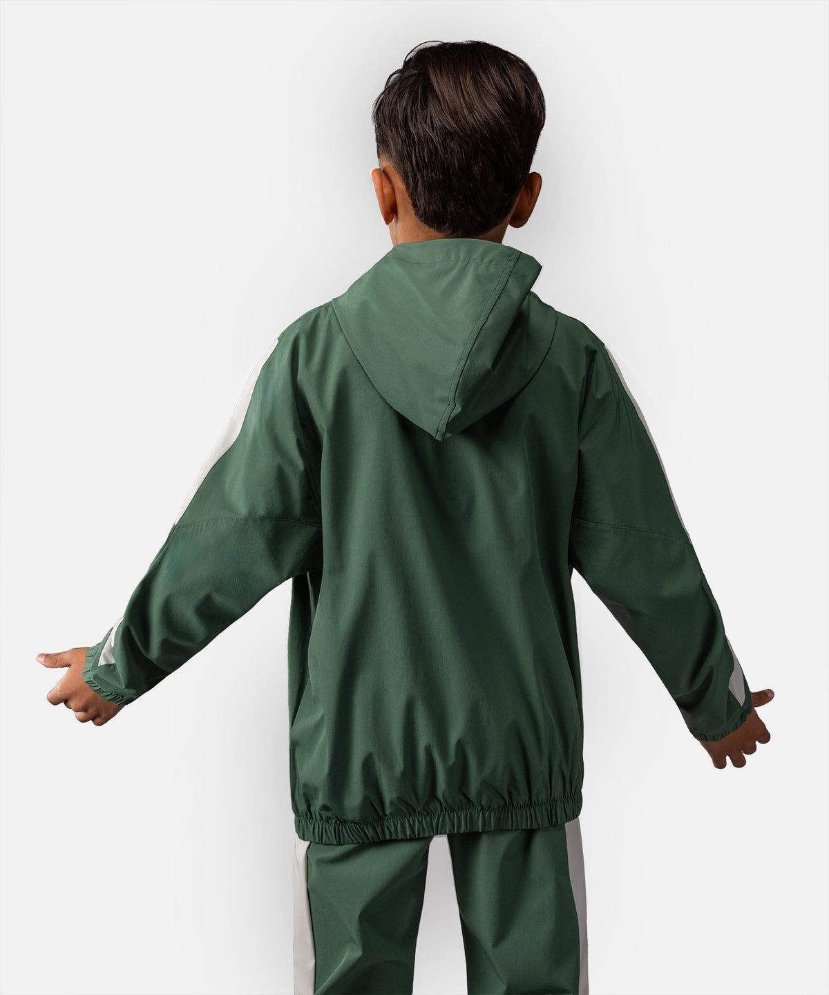 Venum Vectra Chaquetas de Chándal Niños – Verde Bosque/ Blanco Roto
