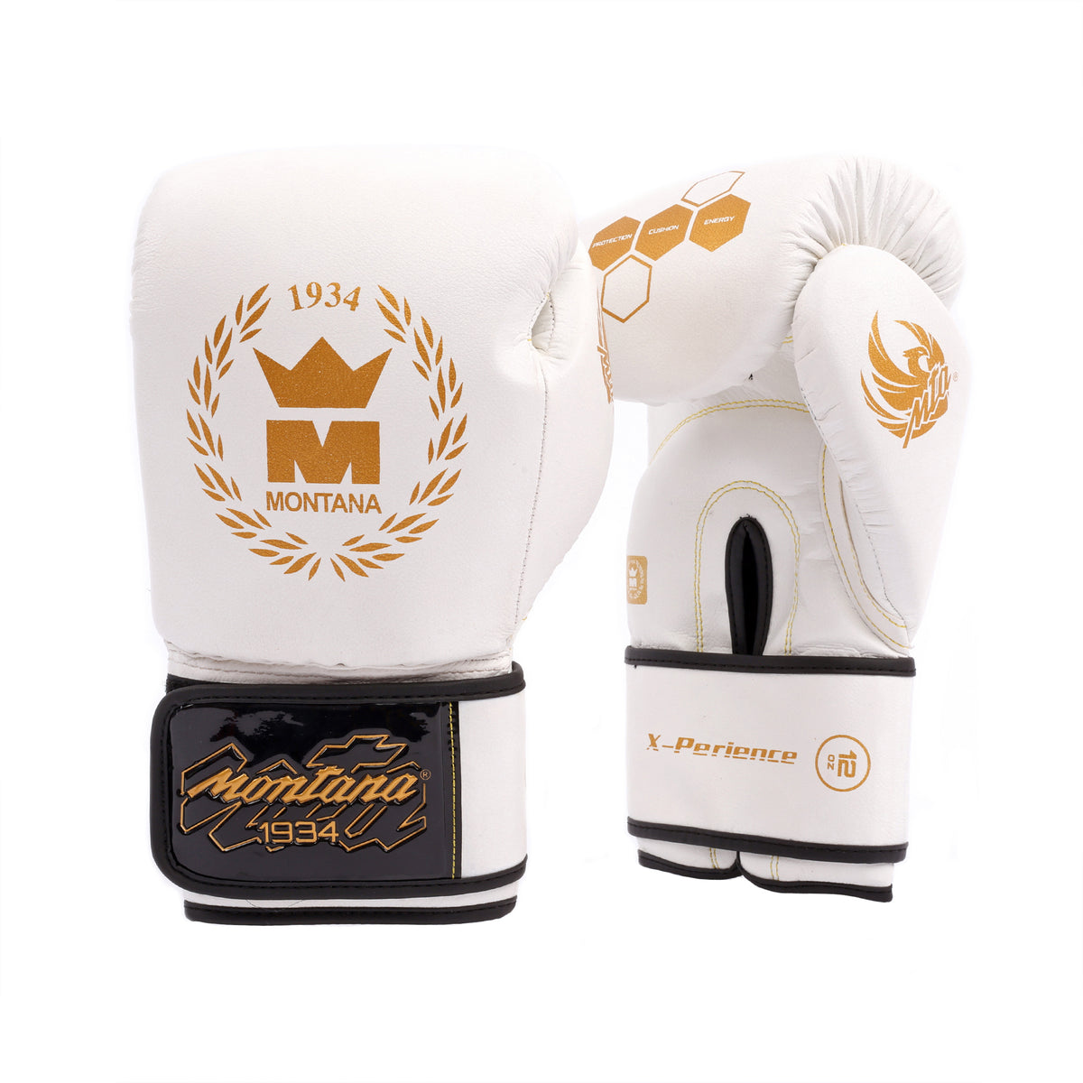 Montana X-Perience Boxing Gloves - White