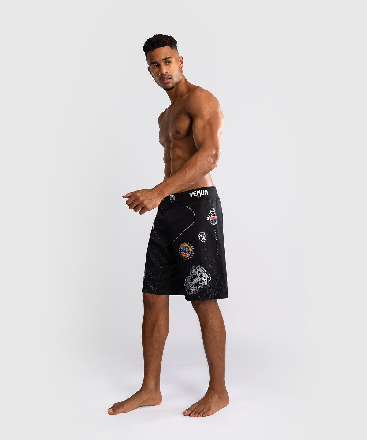Venum x TEKKEN 8 - Paul Phoenix Pantalones de Lucha - Negro