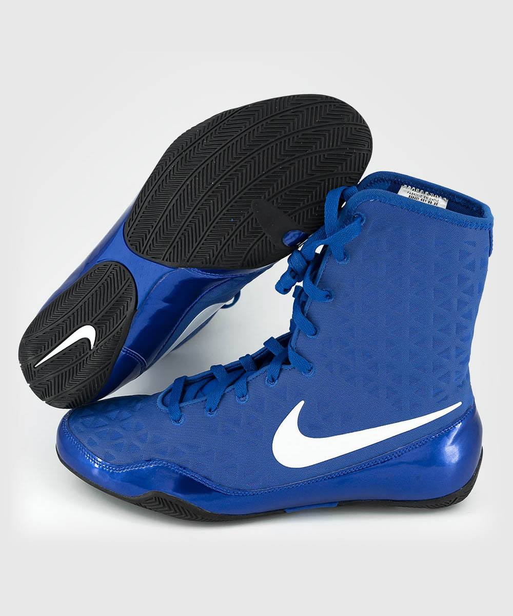 Nike Ko Boxing Shoes - Blue/White