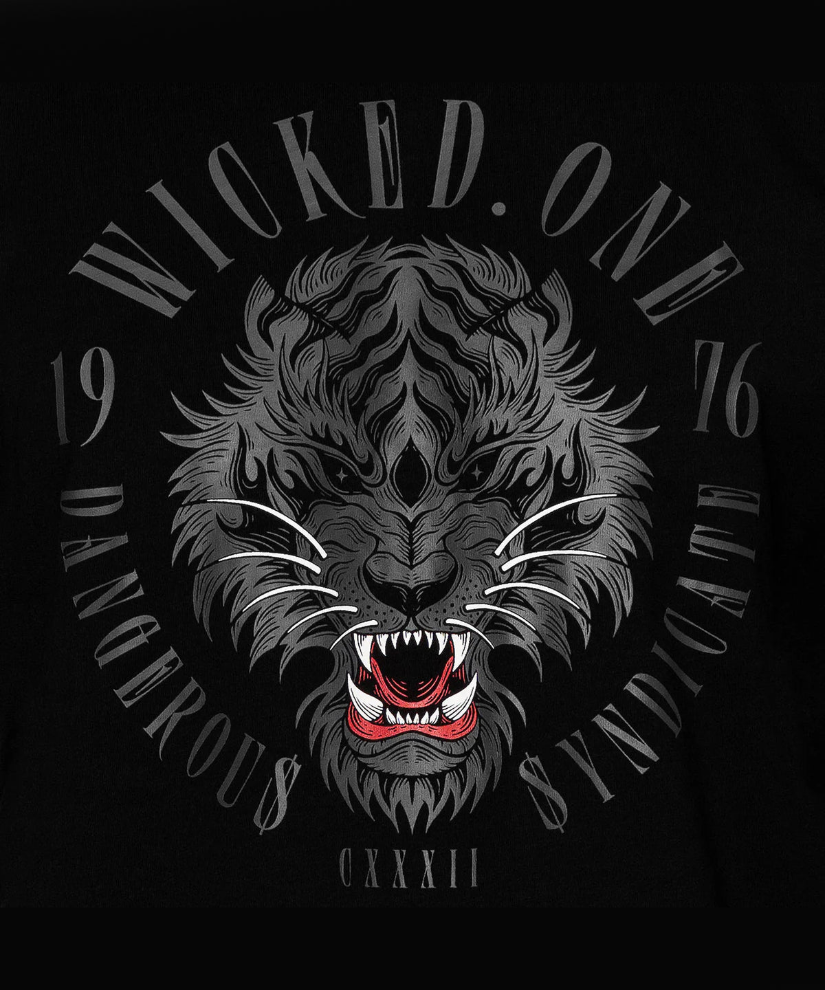 T-Shirt Wicked One Furious - Noir