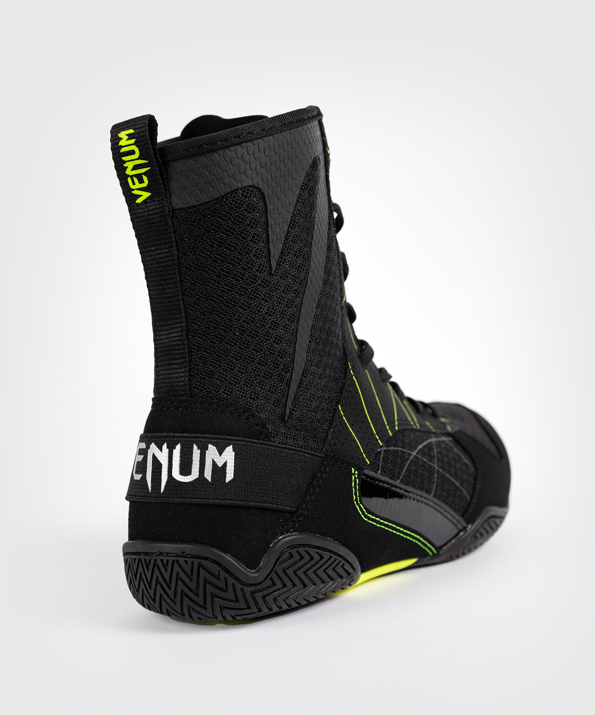 Venum Training Camp 4.0 Calzado de boxeo Elite - Negro/Verde neón