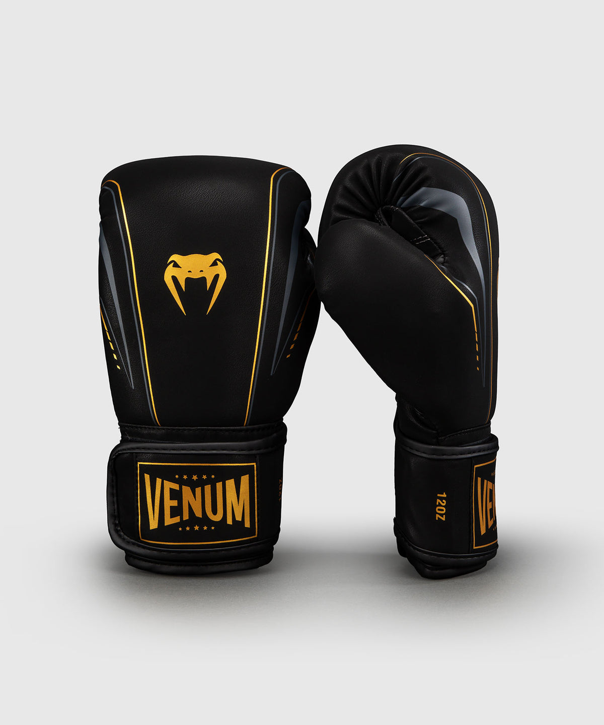 Venum Impact Streamline Boxing Gloves - Black/Gold