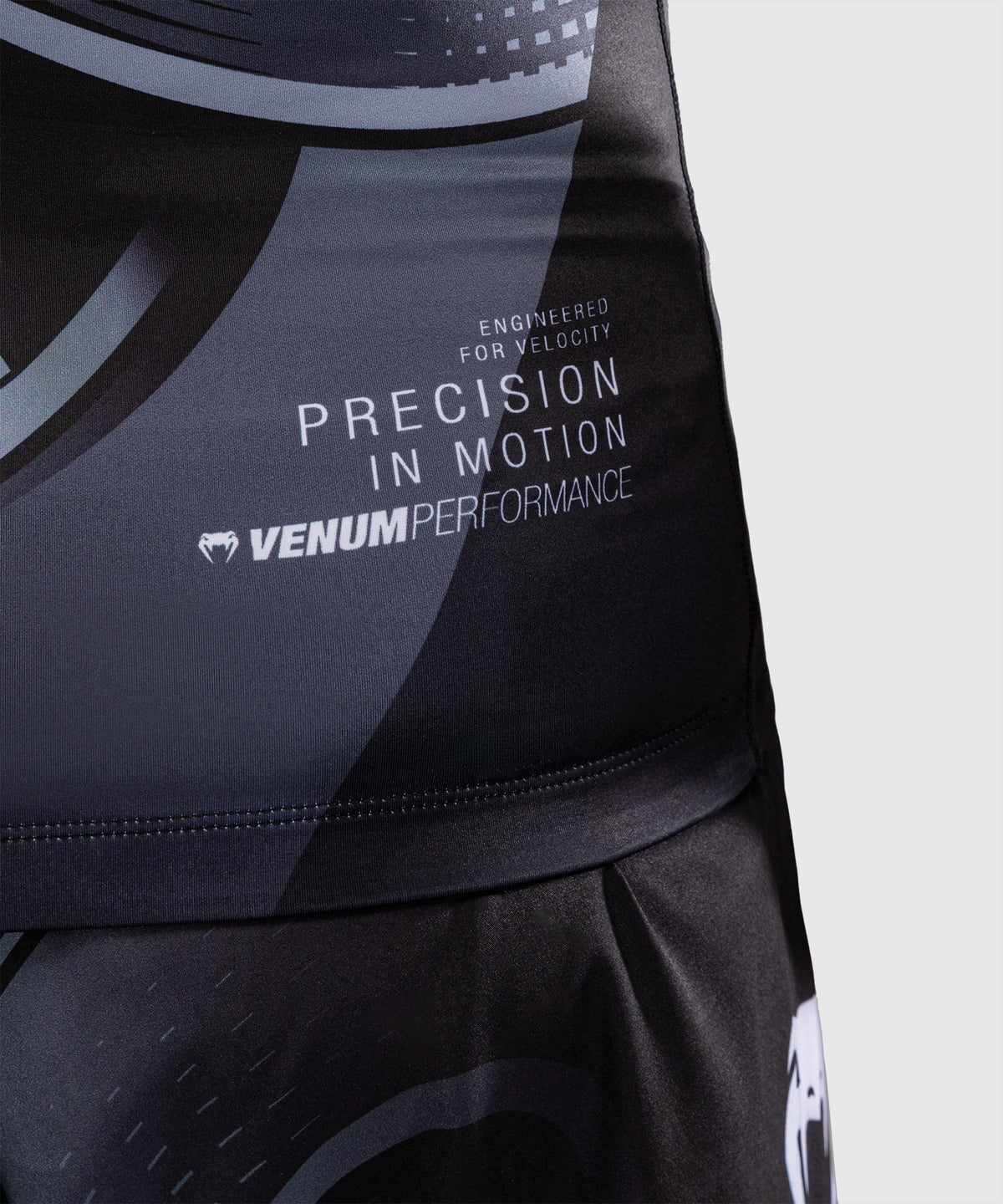 Venum Crimson Viper 2.0 Kurzarm-Rashguard - Schwarz/Grau