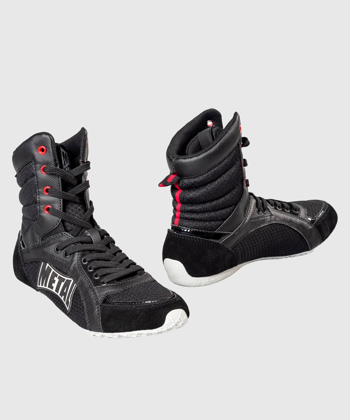 Metal Boxe Viper IV Scarpe da Boxe - Nero