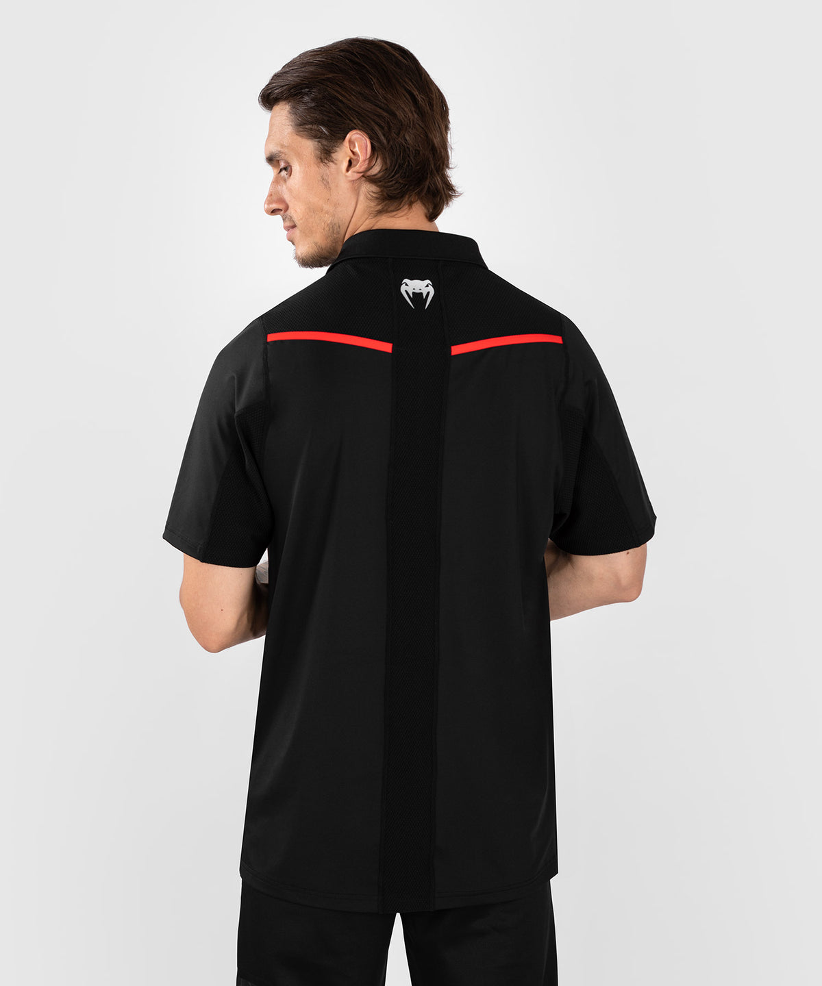 UFC Venum Performance Institute 2.0 Polo - Nero/Rosso