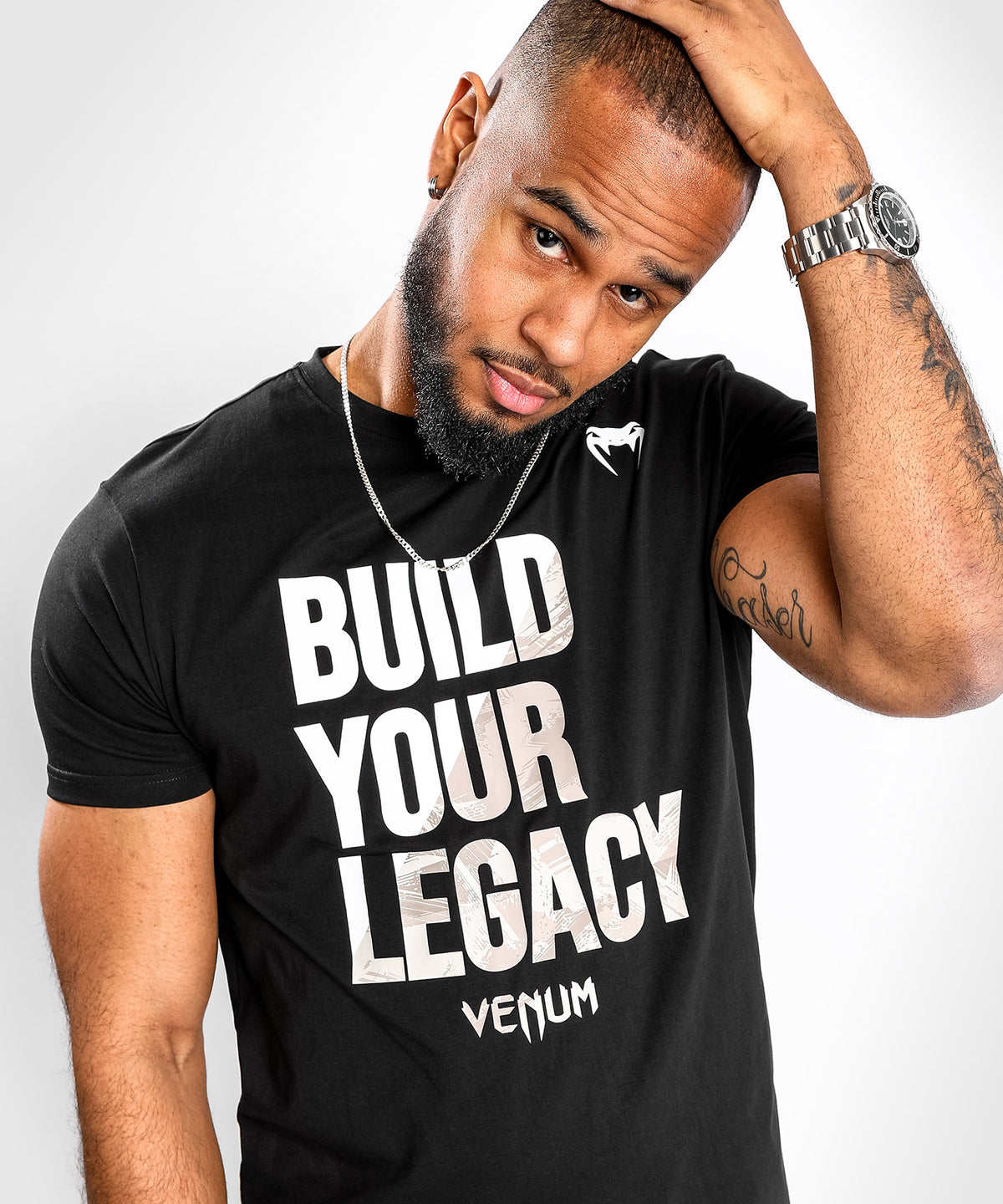Venum Build Your Legacy T-Shirt - Nero