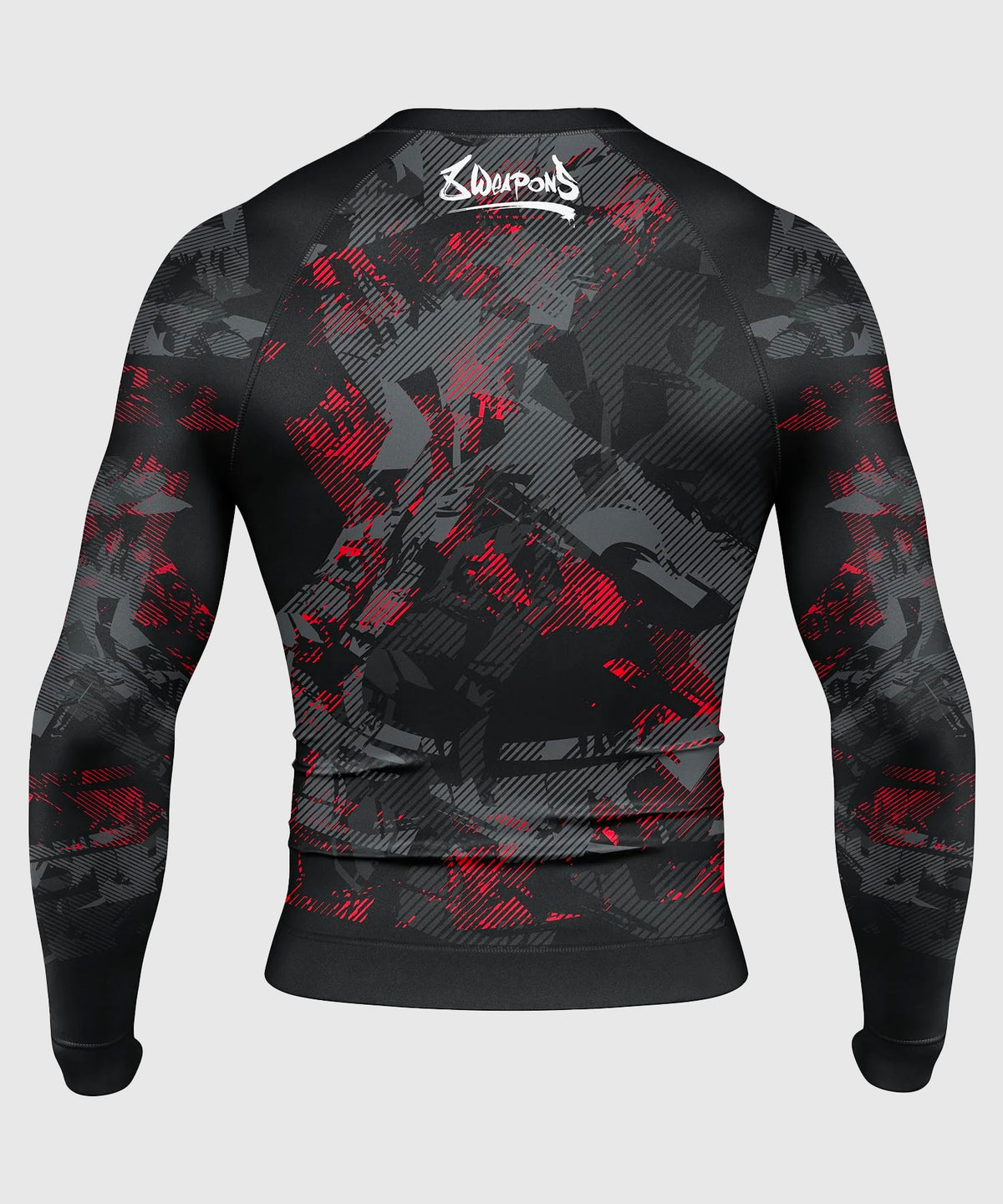 8 Weapons Hit 2.0 Rashguard a Maniche Lunghe - Nero
