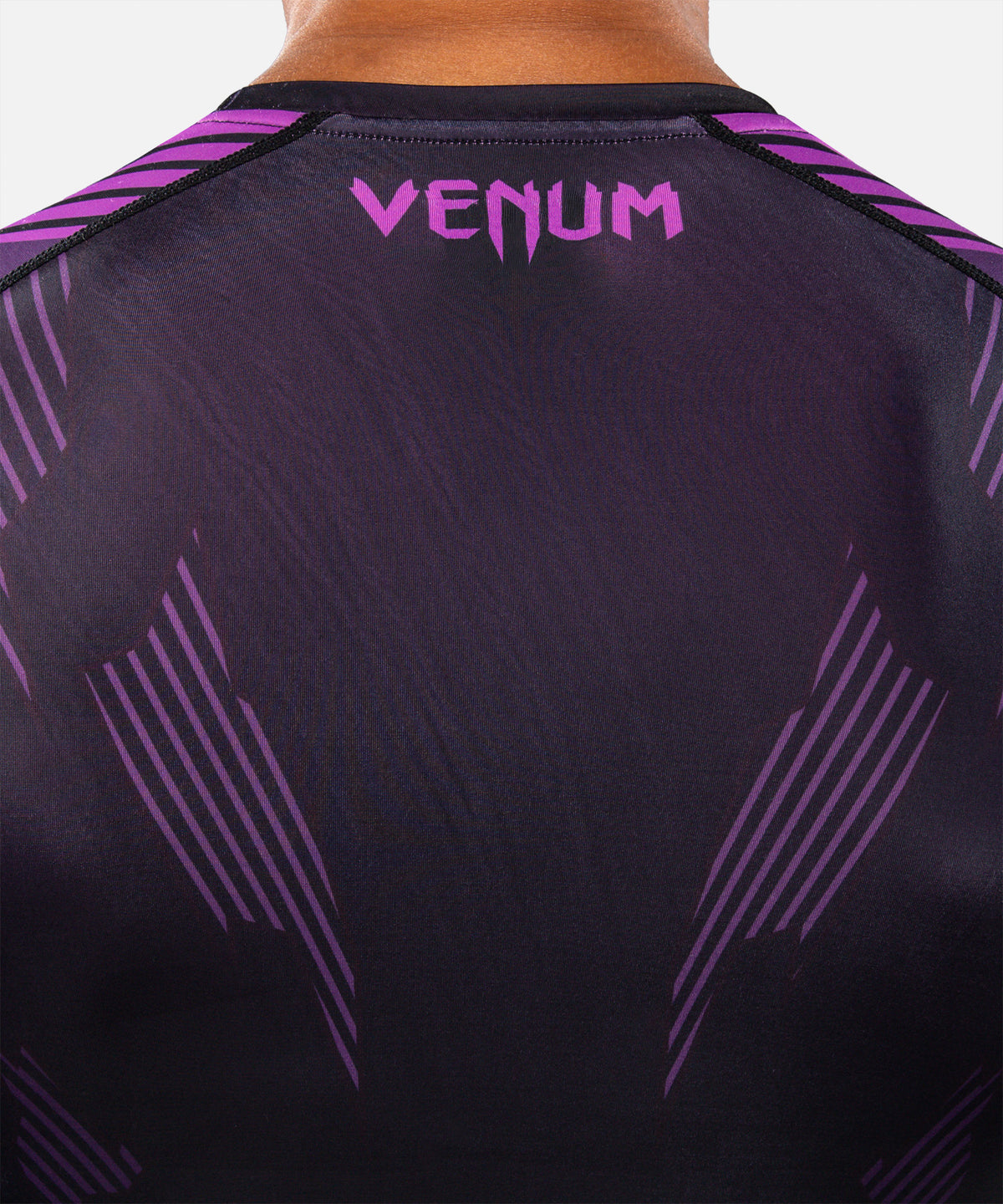 Venum No-Gi 6.0 Rashguard Manga Larga - Negro/Morado