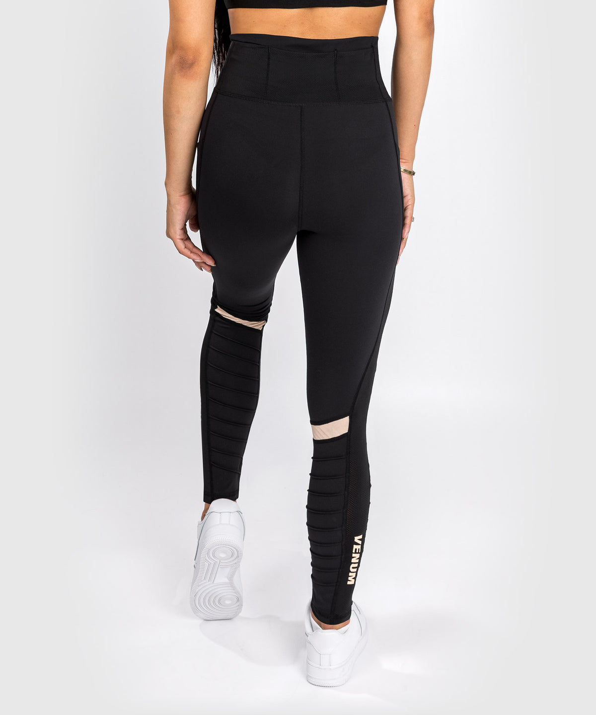 Leggings Venum Moto - Negro/Arena