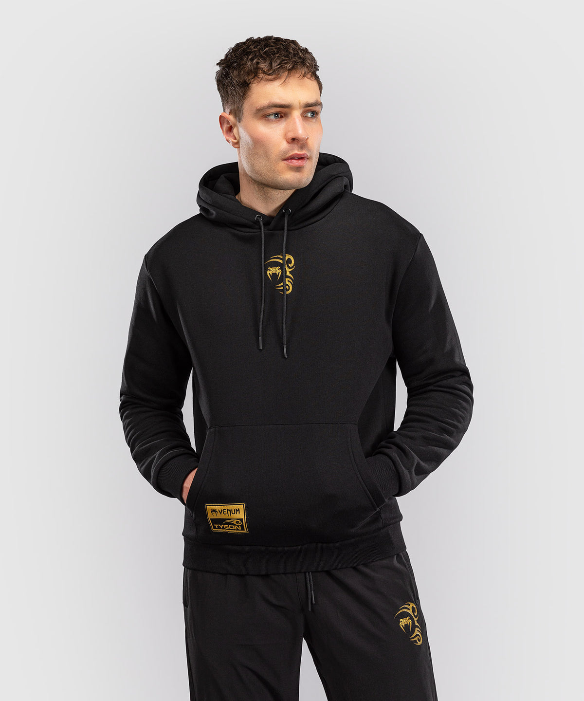Sweat à capuche Venum x Mike Tyson Tiger - Noir/Or