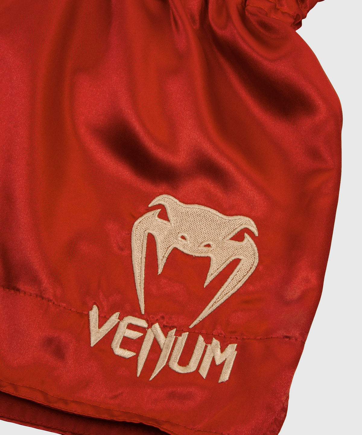 Venum Classic Pantaloncini da Muay Thai - Bordeaux/oro
