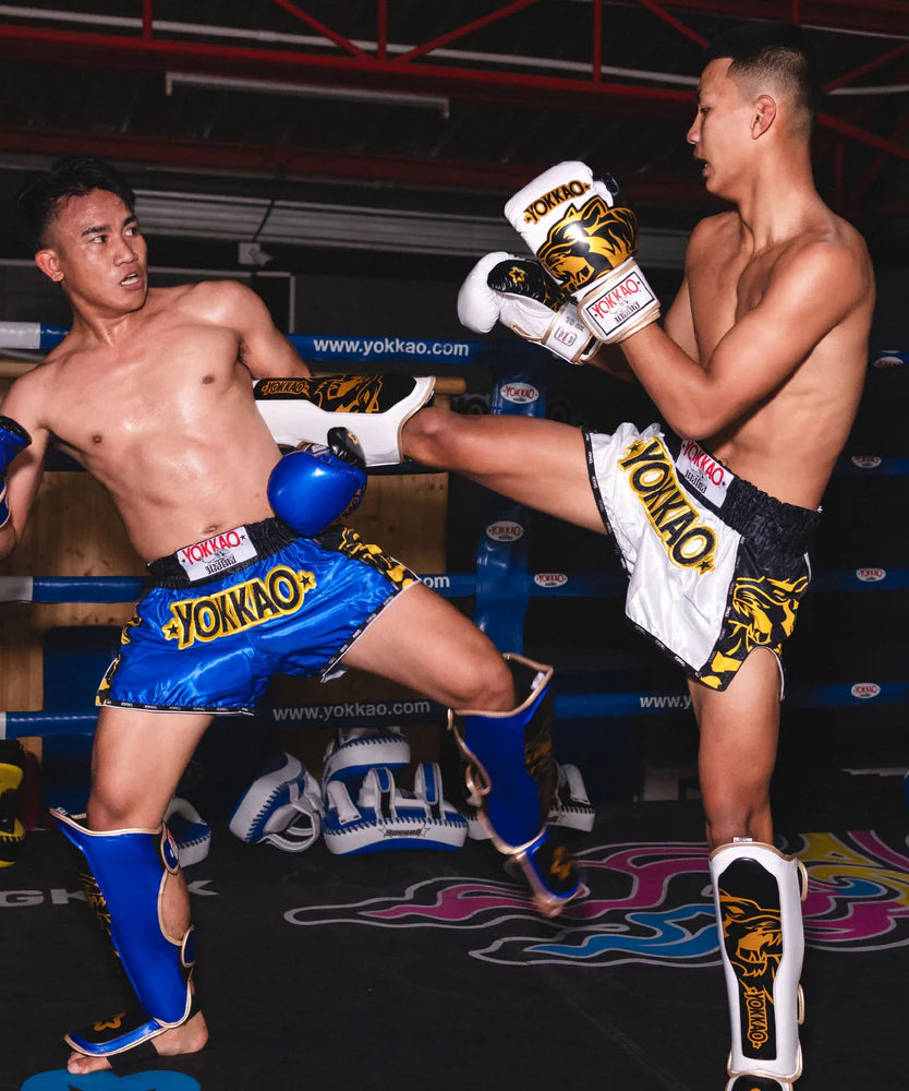 Yokkao Original Oro Muay Thai Shorts - White