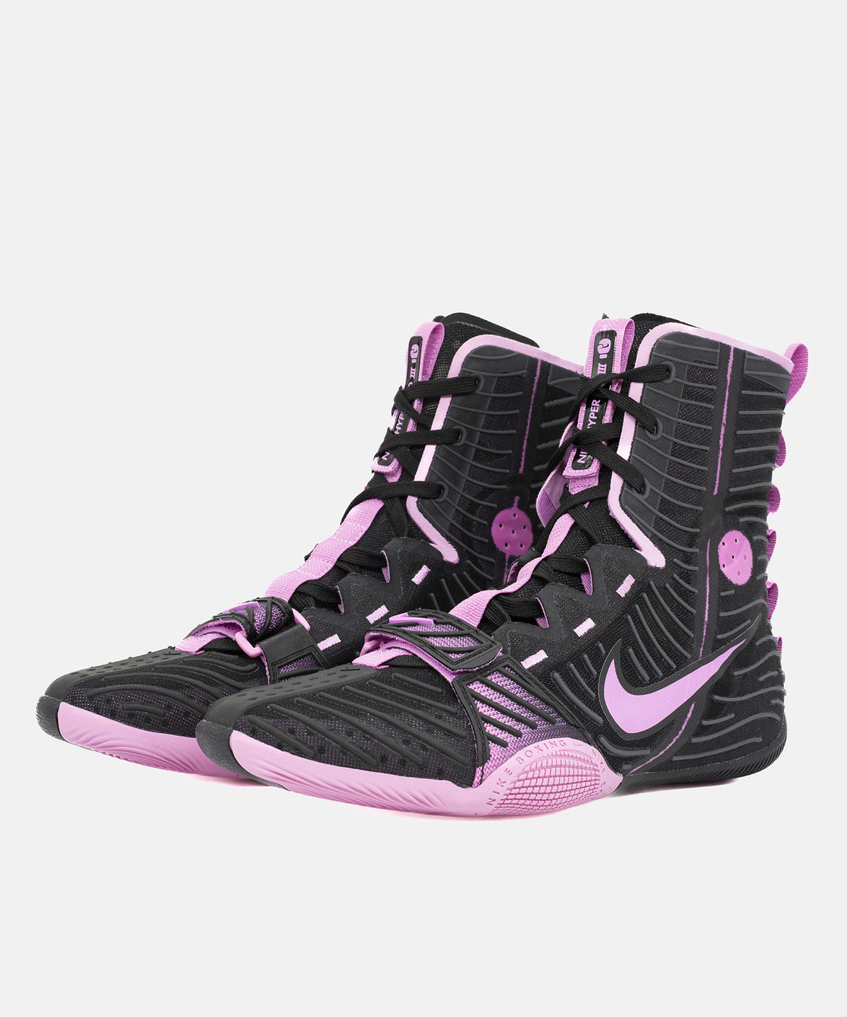 Nike Hyperko 3 Botas de Boxeo - Negro/Magenta