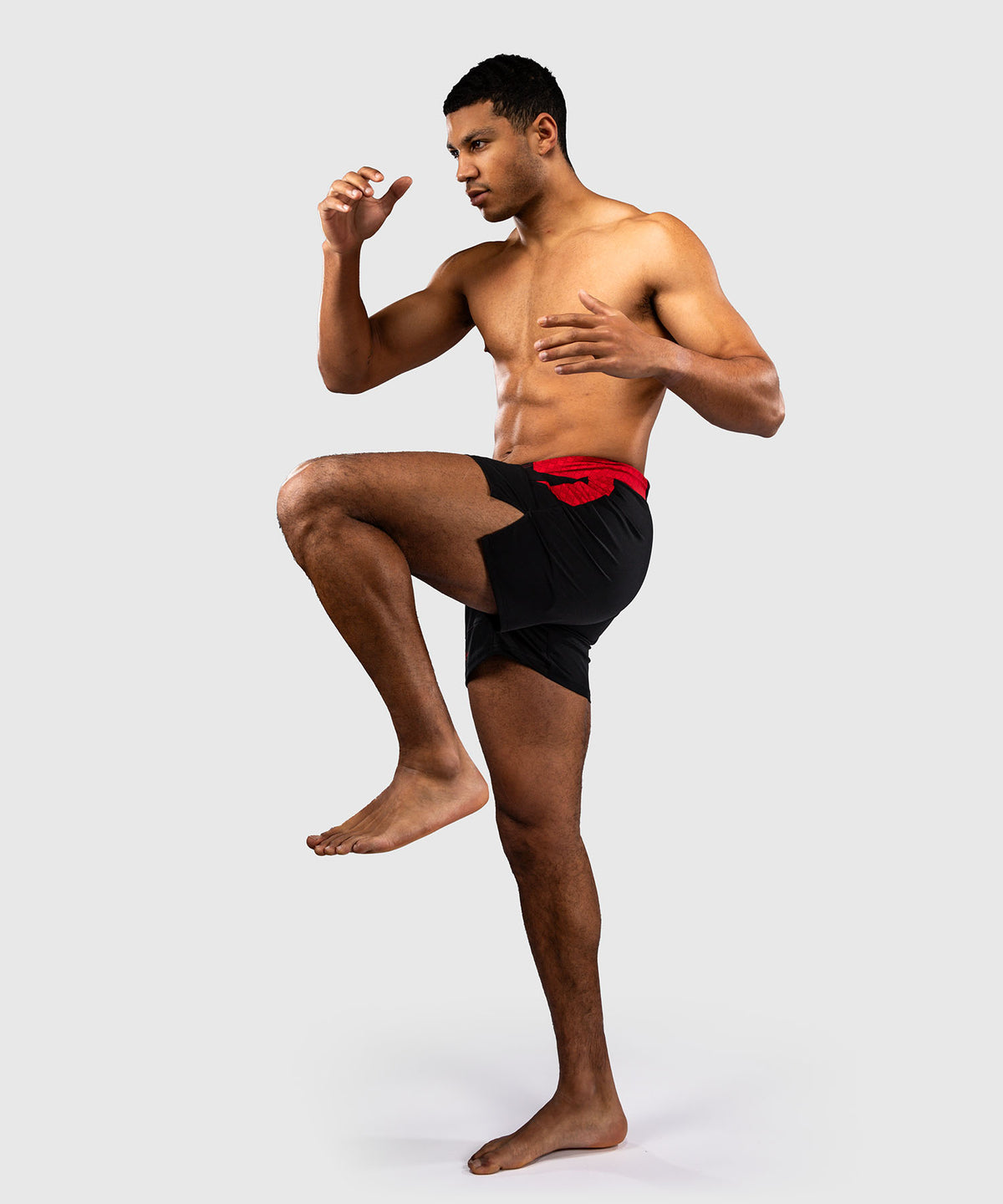 Venum x Roger Gracie Signature Fightshorts - Schwarz/Rot