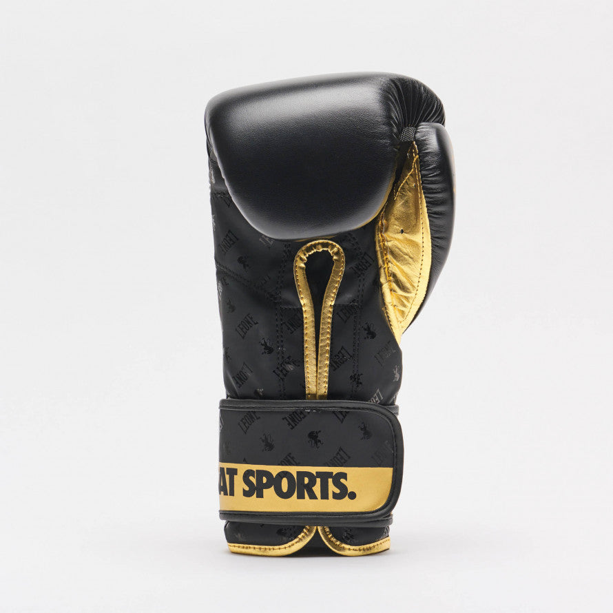Leone DNA Boxhandschuhe - Schwarz/Gold