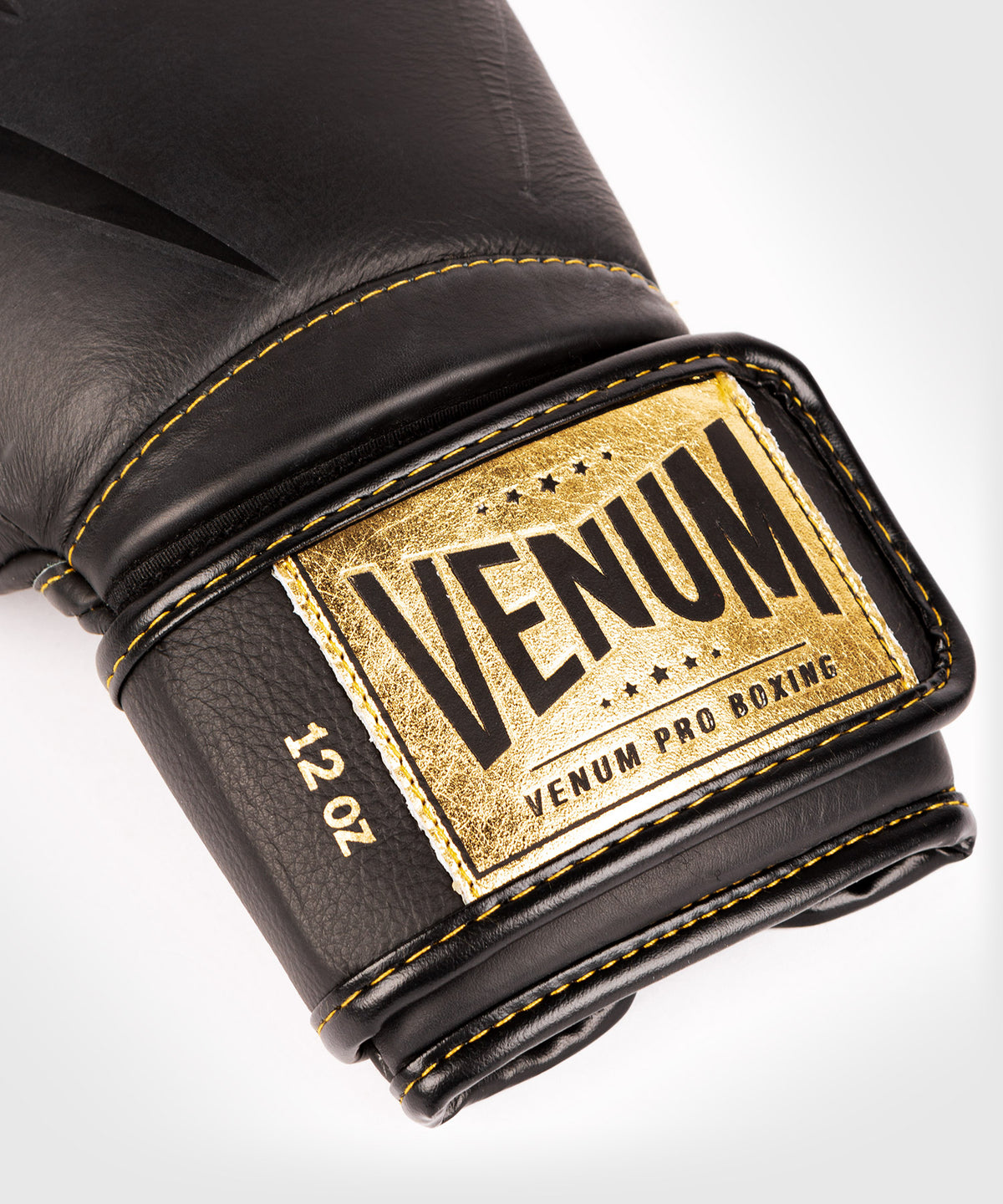 Guantes de Boxeo profesional Venum Giant 2.0 – Velcro - Negro/Negro-Oro