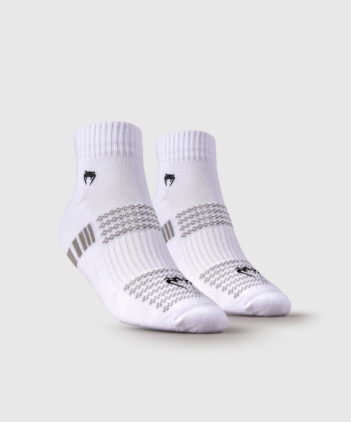 Venum Vector Calze Caviglia 3 Pezzi - Bianco/Grigio