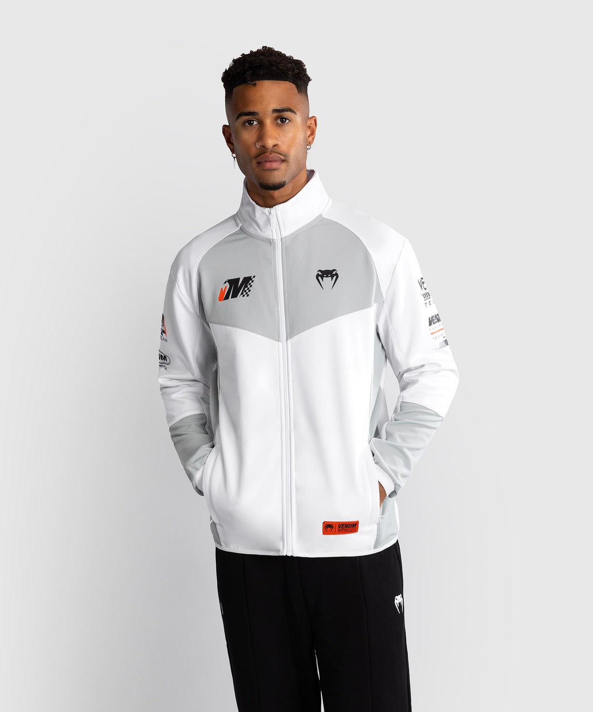 Venum Motorsport Giacca Softshell - Bianco Neve