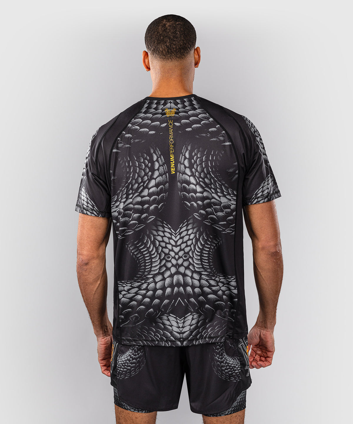 T-shirt Dry Tech Venum Matupa - Noir/Gris/Or