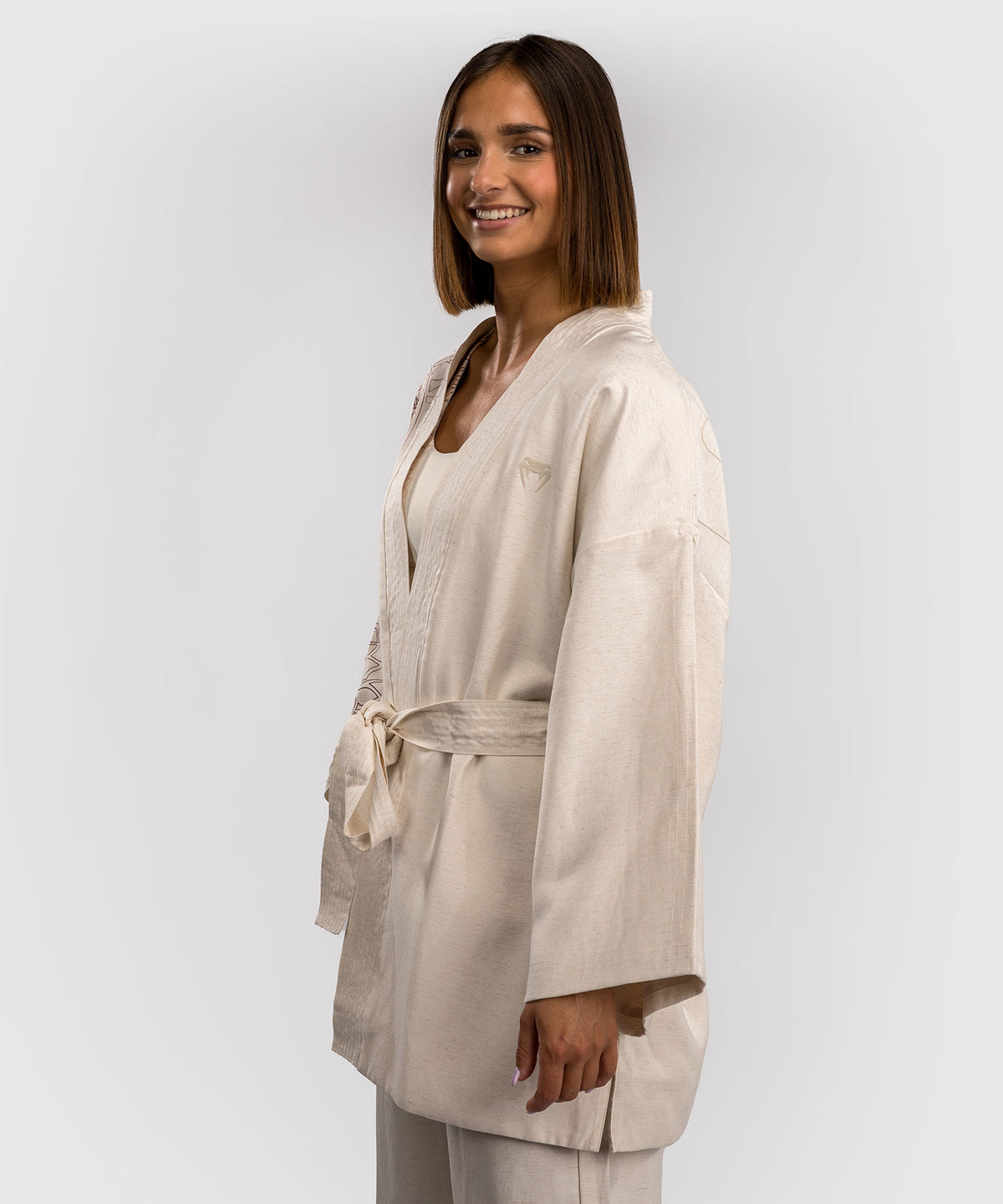 Venum Serpenti Damenjacke – Elfenbein/Burgunder